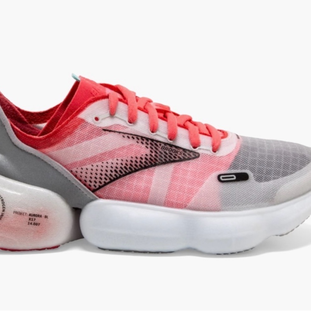 NIB Brooks Women's Aurora Running Shoes Womens Medium B DNA Loft V3 Pink - Picture 8 of 11